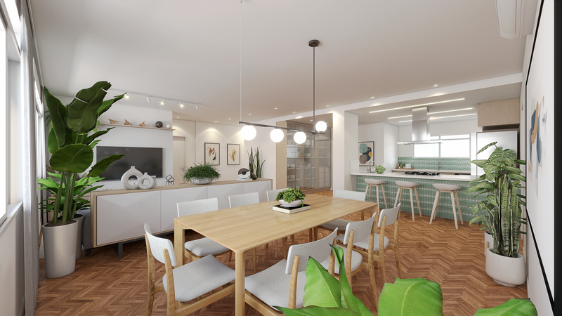 Apartamento 158m² no Jd Paulista 3 dorms sendo 2 suítes 1 vaga Alameda Casa Branca São Paulo - 