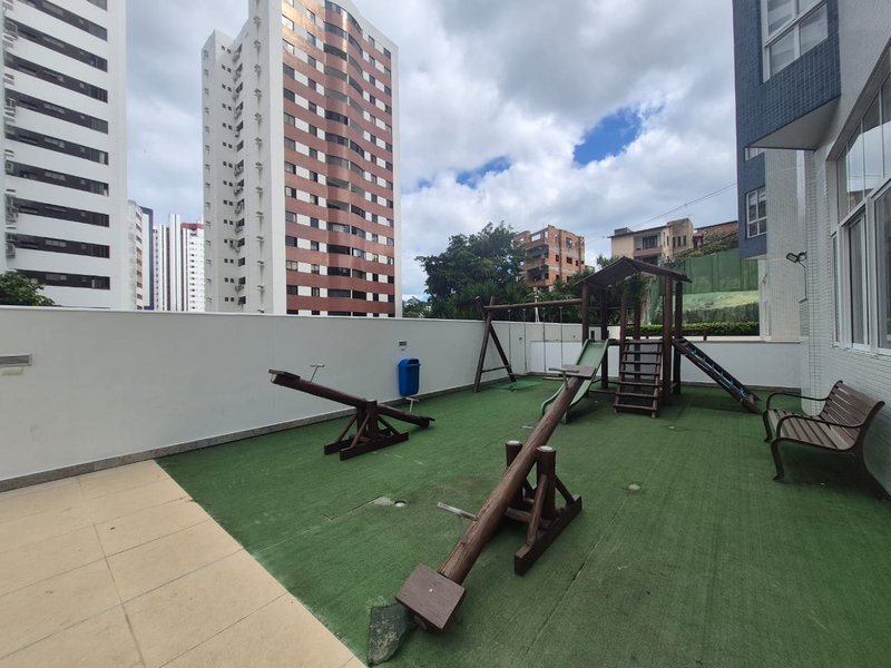 APARTAMENTO 3 QUARTOS SUÍTE DEP VARANDA PISCINA ACADEMIA QUADRA À VENDA NO CIDADE JARDIM Rua Leonor Calmon Salvador - 