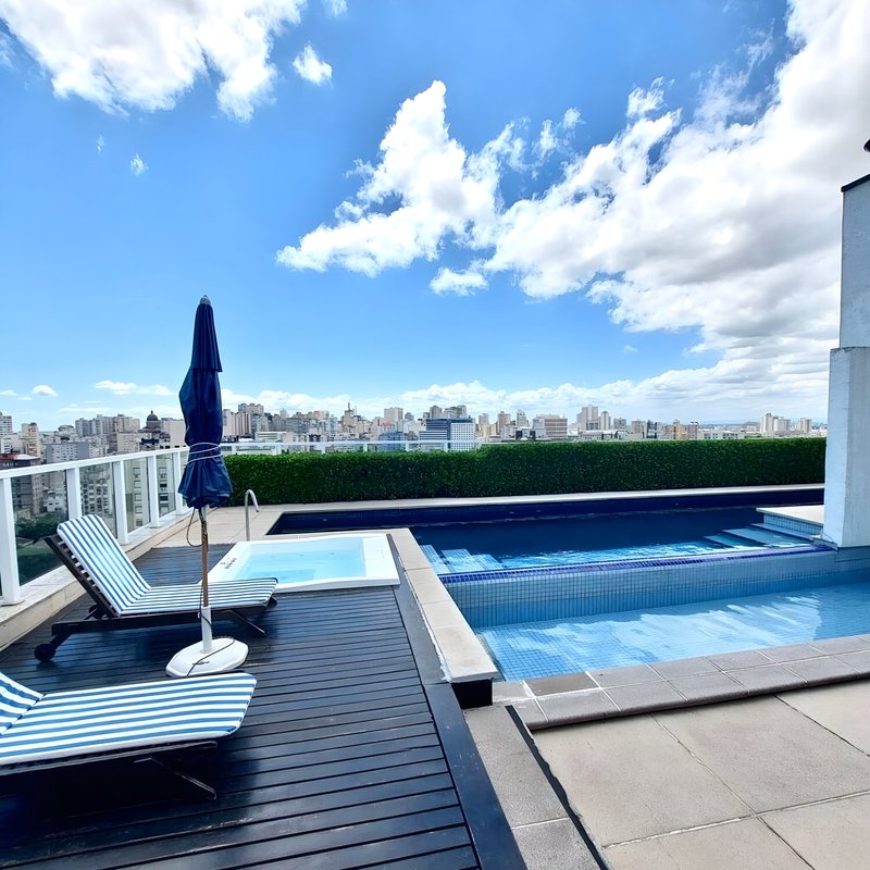 R$ 470.000 - SPOT - ÓTIMO APARTAMENTO - MOBILIADO - 49M2 - 1 DORM - VISTA - INFRA - 1 VAGA Rua General Lima e Silva Porto Alegre - 