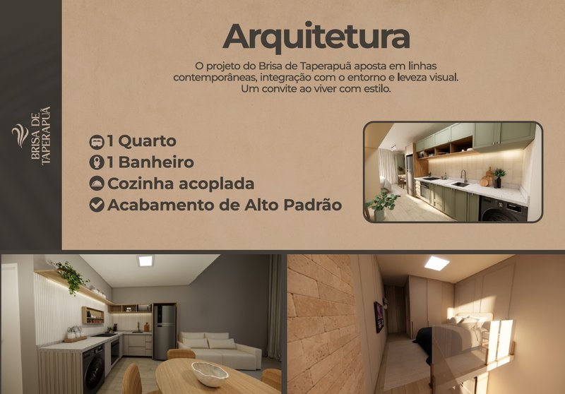 Loft em Condomínio - Brisa de Taperapuan Taperapuã Porto Seguro - 