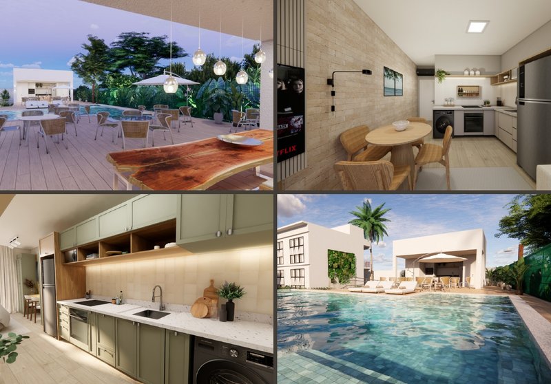 Loft em Condomínio - Brisa de Taperapuan Taperapuã Porto Seguro - 