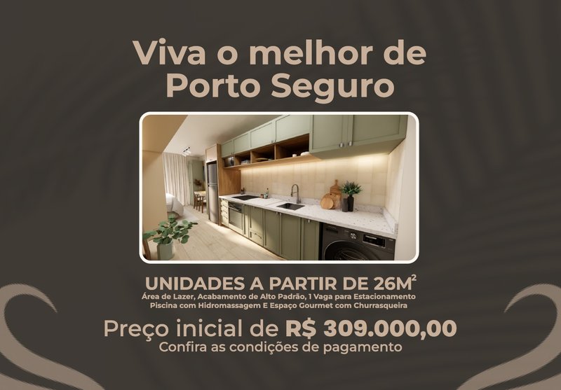 Loft em Condomínio - Brisa de Taperapuan Taperapuã Porto Seguro - 