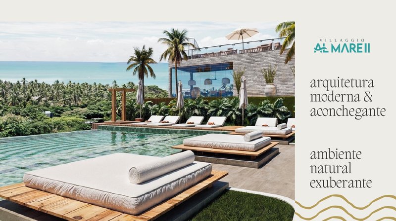 Residência, apartamento ou Studios em Condomínio Al Mare ll Taperapua Porto Seguro - 