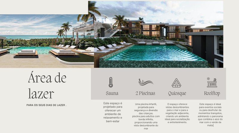Residência, apartamento ou Studios em Condomínio Al Mare ll Taperapua Porto Seguro - 