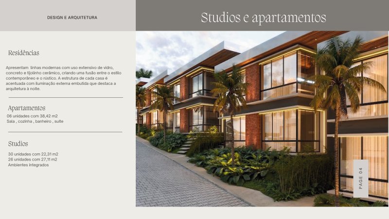 Residência, apartamento ou Studios em Condomínio Al Mare ll Taperapua Porto Seguro - 