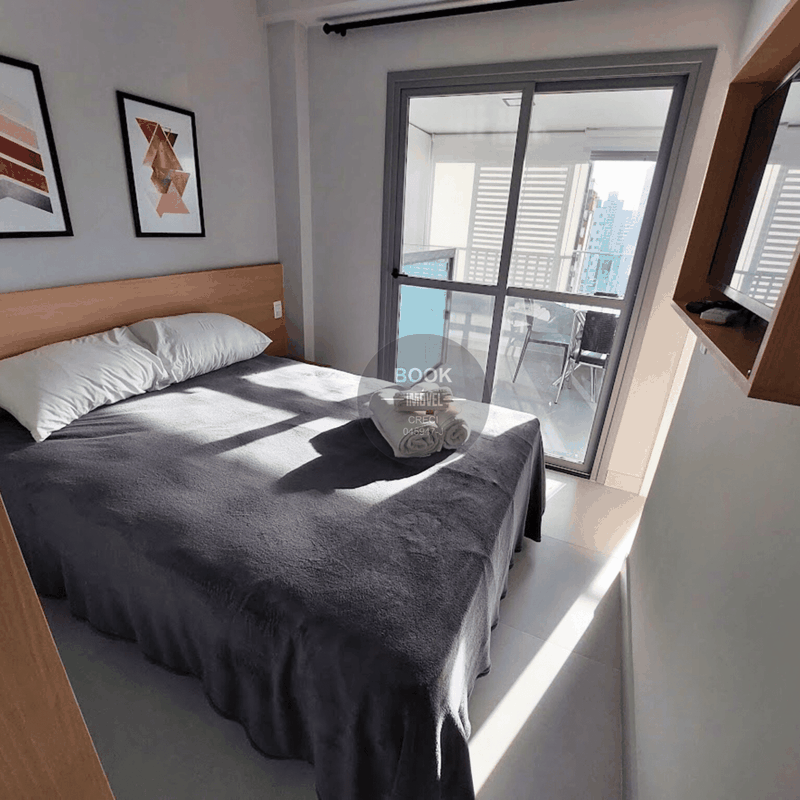 Apartamento 1 Dormitório no Be Urban – Vista Panorâmica Rua Joaquim Guarani São Paulo - 