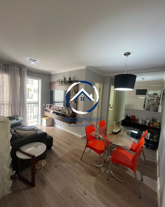 Excelente apartamento de 57m² no Bairro Campestre em Santo André  Santo André - 