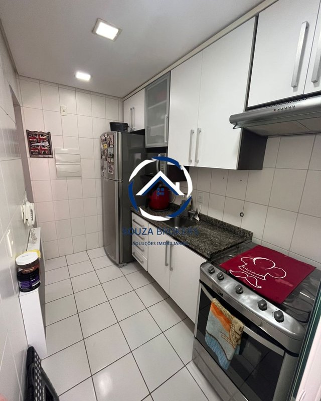 Excelente apartamento de 57m² no Bairro Campestre em Santo André  Santo André - 