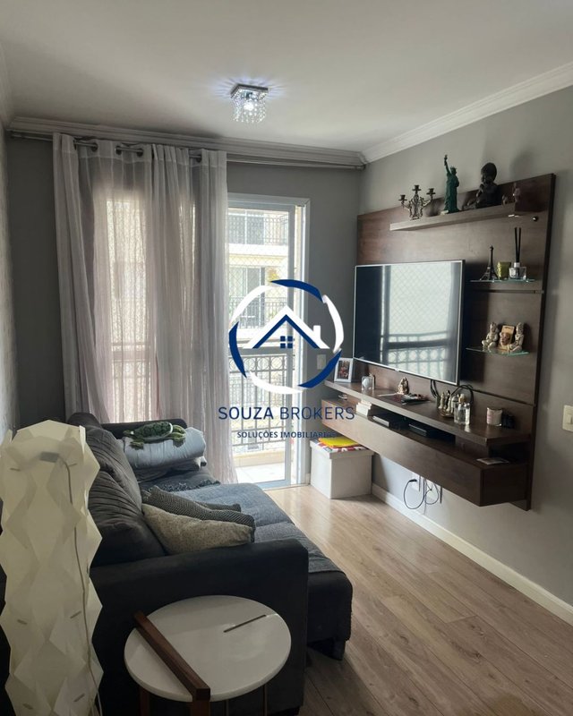 Excelente apartamento de 57m² no Bairro Campestre em Santo André  Santo André - 