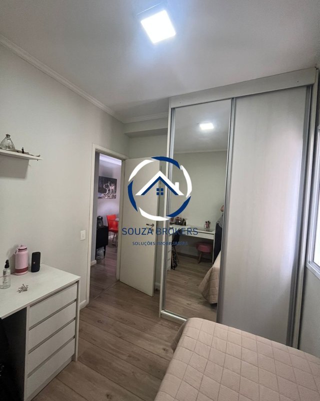 Excelente apartamento de 57m² no Bairro Campestre em Santo André  Santo André - 