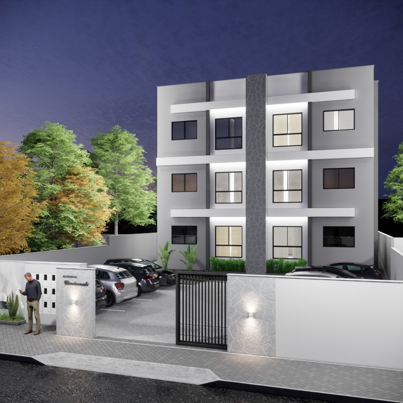 APARTAMENTO COM 2 DORMITÓRIOS NO SÃO LUIZ  Brusque - 