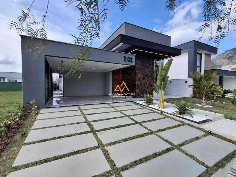 Casa com 3 dormitórios à venda, 170 m² - Alphaville1 - por R$1.300.000,00 - Inoã- Maricá Rodovia Ernani Do Amaral Peixoto, Nº S/N - Km 15.5 Maricá - 
