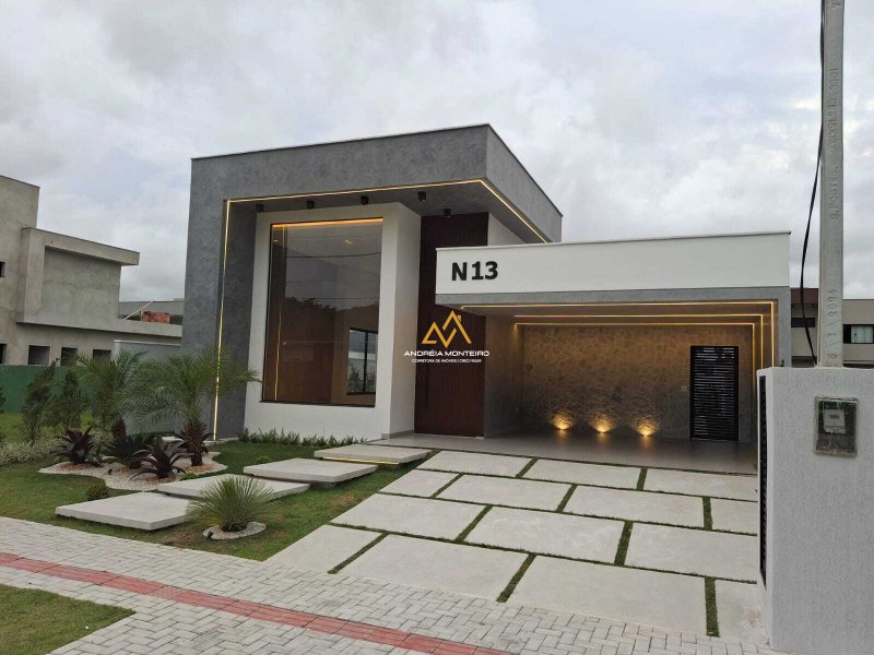 Casa com 3 quartos, 1 Suíte à venda, 186 m² por R$ 1.490.000 - Alphaville 2 - Maricá/RJ Rodovia Ernani Do Amaral Peixoto, Nº S/N - Km 15.5 Maricá - 