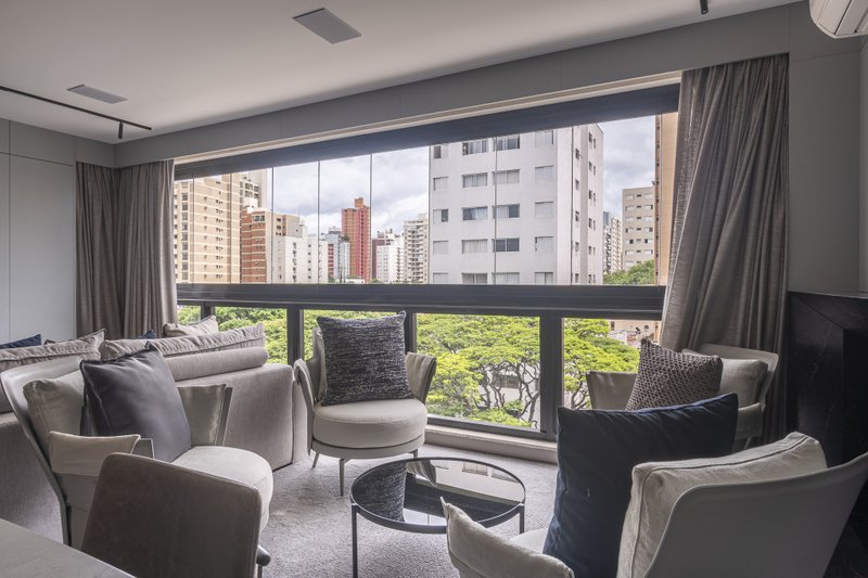 Apartamento Mobiliado de Alto Padrão no Coração do Cambuí, Campinas Rua Doutor Antônio Sousa Campos Campinas - 