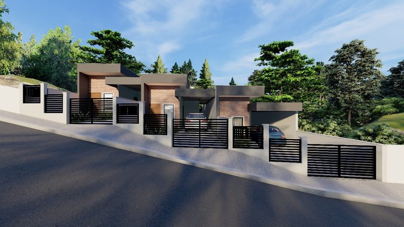 CASA COM 2 DORMITÓRIOS NO LAGEADO BAIXO  Guabiruba - 