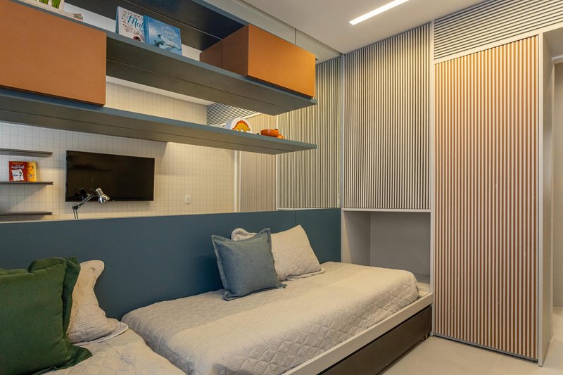 02 quartos (1 suíte) ou 02 quartos (02 suítes) + escritório/closet. 56,23m² ou 72,22m² Rua João Cardoso Aires Recife - 