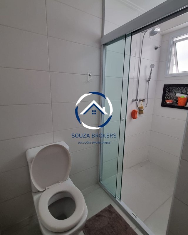 Apartamento perfeito de 96m² na Vila Scarpelli em Santo André  Santo André - 