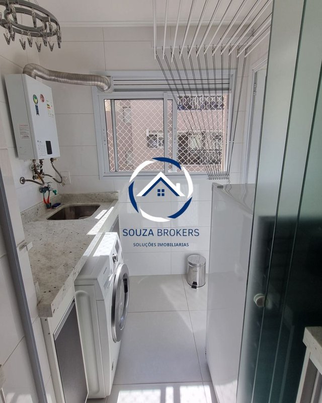 Apartamento perfeito de 96m² na Vila Scarpelli em Santo André  Santo André - 