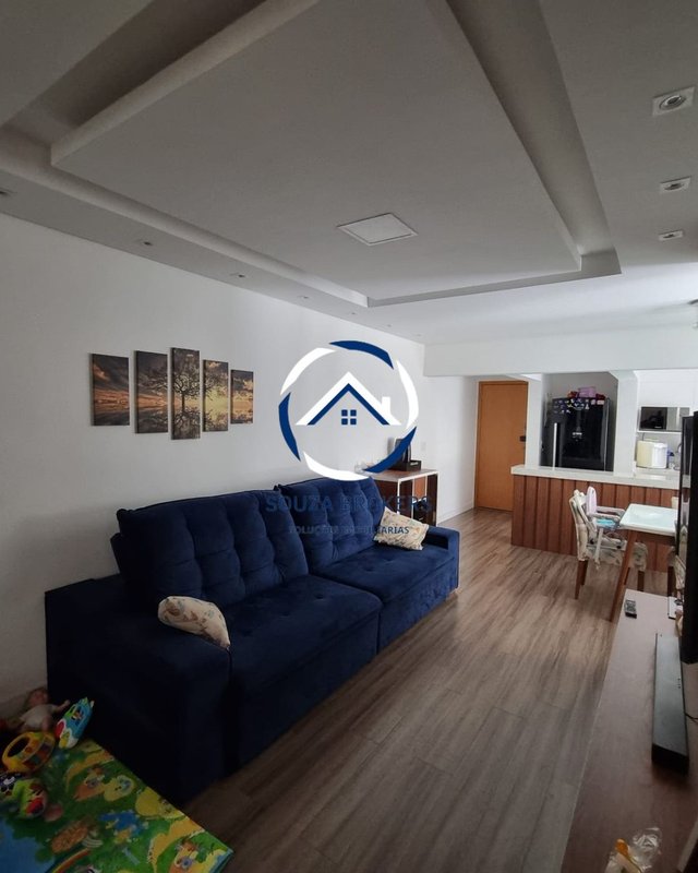 Apartamento perfeito de 96m² na Vila Scarpelli em Santo André  Santo André - 