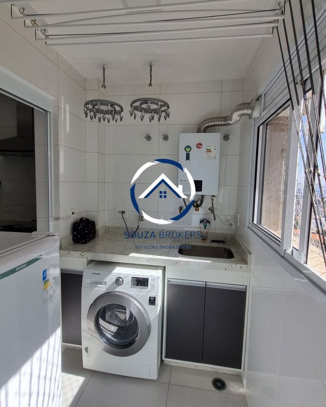 Apartamento perfeito de 96m² na Vila Scarpelli em Santo André  Santo André - 