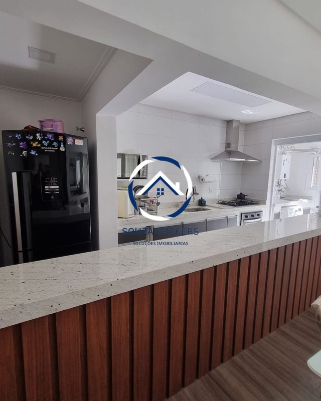 Apartamento perfeito de 96m² na Vila Scarpelli em Santo André  Santo André - 