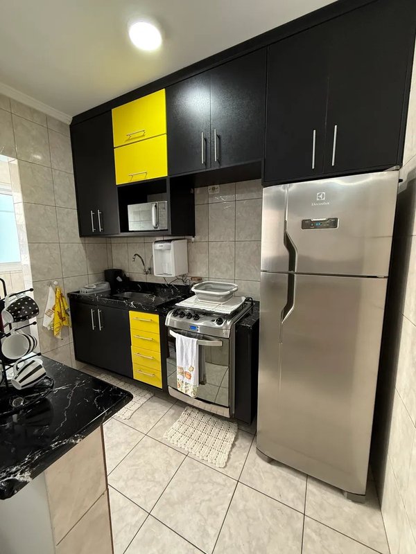 🏖 Apartamento à Venda – Ocian, Praia Grande/SP Rua Teófila Vanderlinde Praia Grande - 