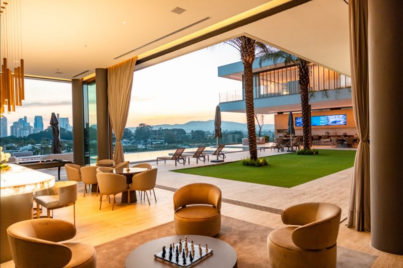 MANSÃO A VENDA EXCLUSIVA ÚNICA - 3.323M² ÁREA CONSTRUÍDA - MOBILIADA E DECORADA ASSINADA! Alameda Seul Santana de Parnaíba - 