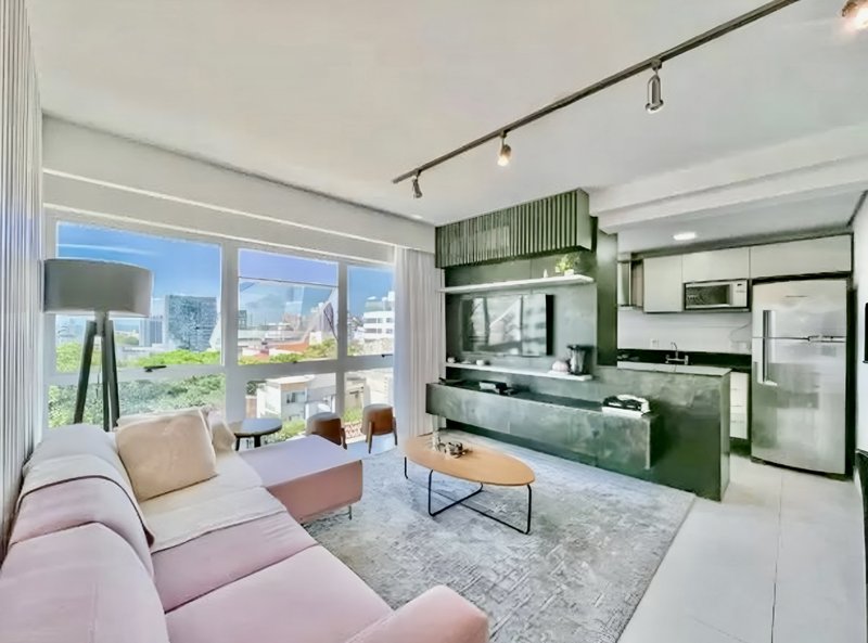 R$ 498.000 - BLANC LIFESTYLE - MOBILIADO - 48M2 - SUÍTE - VISTA - 1 VAGA - ROOFTOP Avenida Coronel Lucas de Oliveira Porto Alegre - 