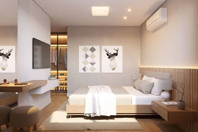 Apartamento com suíte no Jardim Botânico Rua Chile Porto Alegre - 