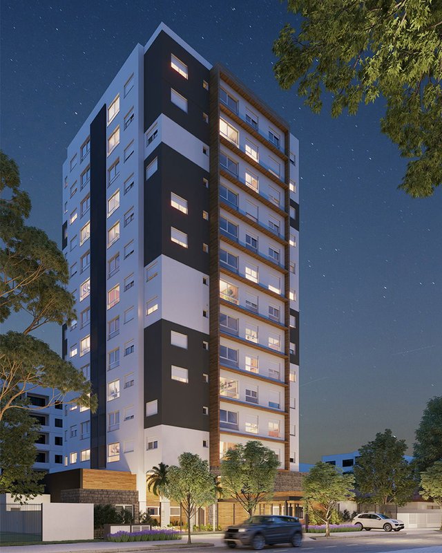 Apartamento com suíte no Jardim Botânico Rua Chile Porto Alegre - 