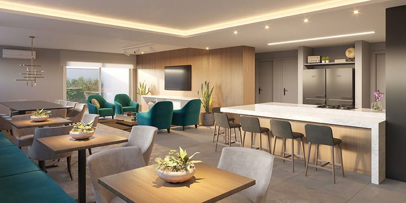 Apartamento com suíte no Jardim Botânico Rua Chile Porto Alegre - 
