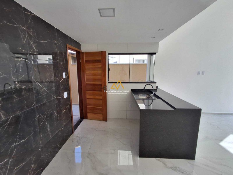 Casa com 3 Quartos, 1 suíte à venda, 90m² por R$495.000 - JD Atlantico Leste- Itaipuaçu  Maricá - 
