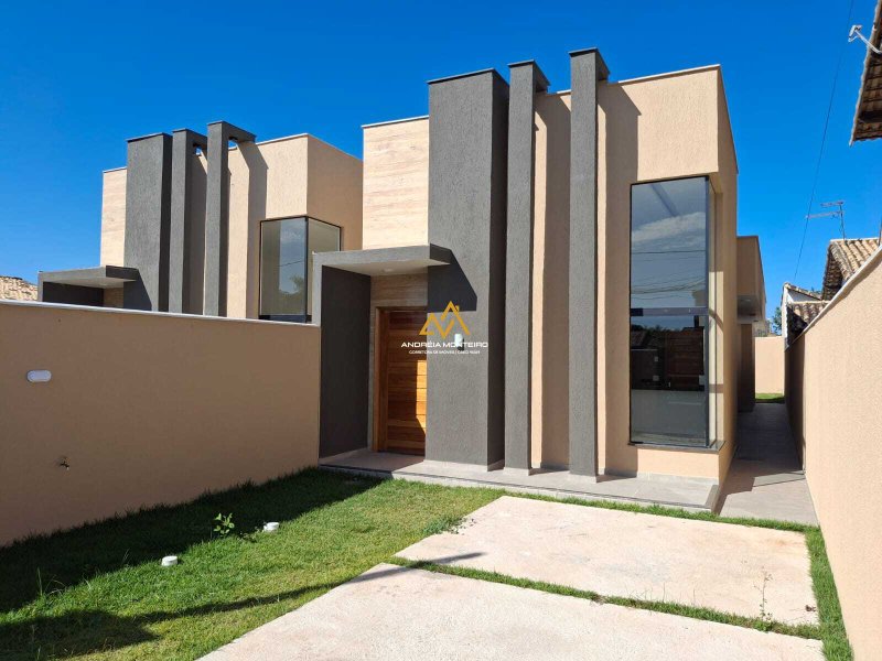 Casa com 3 Quartos, 1 suíte à venda, 90m² por R$495.000 - JD Atlantico Leste- Itaipuaçu  Maricá - 