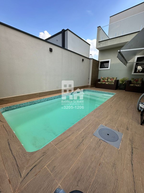 🏡 SOBRADO MARAVILHOSO com piscina, Condomínio Reserva dos YPÊS 2  Tatuí - 
