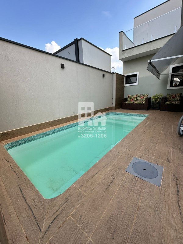 🏡 SOBRADO MARAVILHOSO com piscina, Condomínio Reserva dos YPÊS 2  Tatuí - 