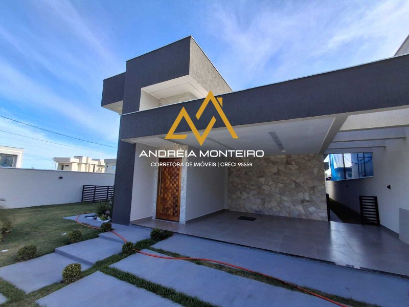 Casa com 3 dormitórios à venda, 144 m² por R$1.150.000,00 - Cajueiros (Itaipuaçu) - Maricá  Maricá - 