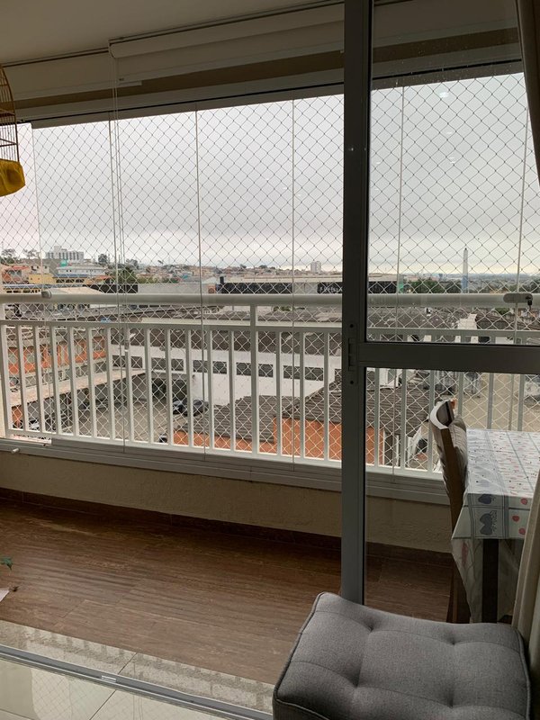 Apartamento 3 Quartos com Varanda Envidraçada no Antonello Residencial  Mogi das Cruzes - 