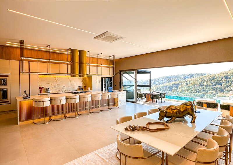 G&ecirc;nesis II - Casa Mobiliada Alameda das Aroeiras Santana de Parnaíba - 