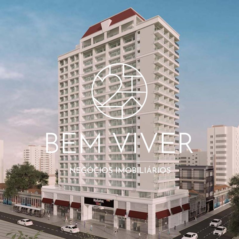 Studio Manhattan Tower – 20m2 - 01 VAGA - Andar Alto com Vista Livre! R. André de Barros Curitiba - 