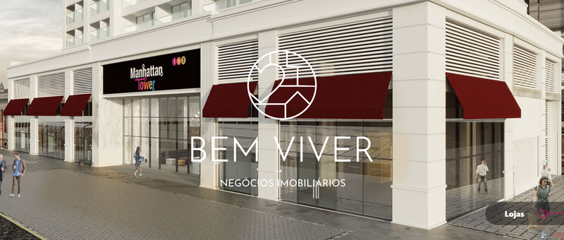 Studio Manhattan Tower – 20m2 - 01 VAGA - Andar Alto com Vista Livre! R. André de Barros Curitiba - 
