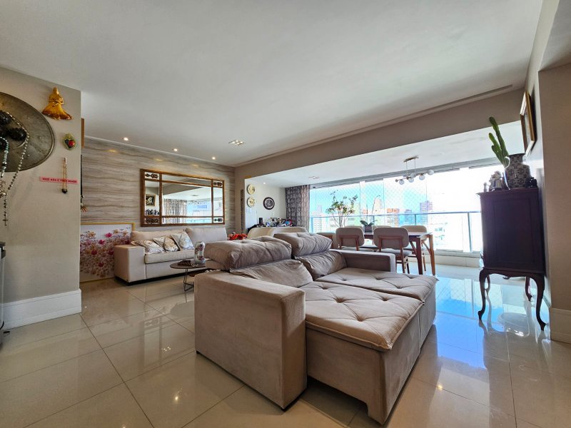 APARTAMENTO ALTO PADRÃO 3 SUÍTES LIVING LAVABO DEPENDÊNCIA 4GARAGENS À VENDA NA GRAÇA! Alameda Capimirim Salvador - 