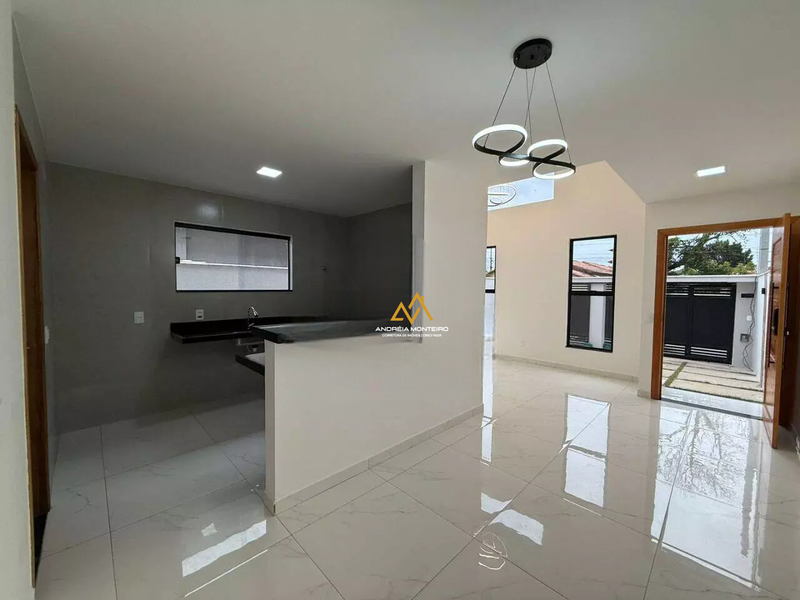Casa com 3 Quartos, 2 suítes à venda, 95m² por R$499.000 -Jd Atlantico central- Itaipuaçu  Maricá - 