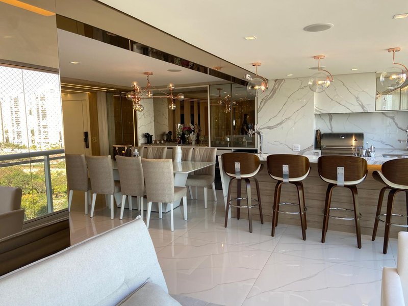 APARTAMENTO PARA ALUGAR NO JARDIM DAS PERDIZES - 3 SUÍTES – MOBILIADO – 157M2 Rua Marc Chagall São Paulo - 