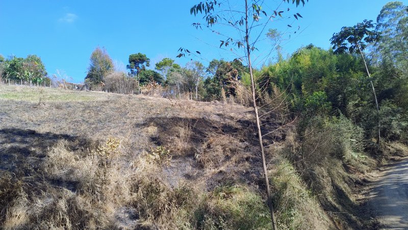Terreno na beira da estrada do rio do Peixe com boa topografia à venda no Parque Alpina  Igaratá - 