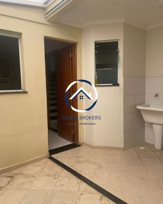 Lindo sobrado de 188m² na Vila Scarpelli em Santo André  Santo André - 