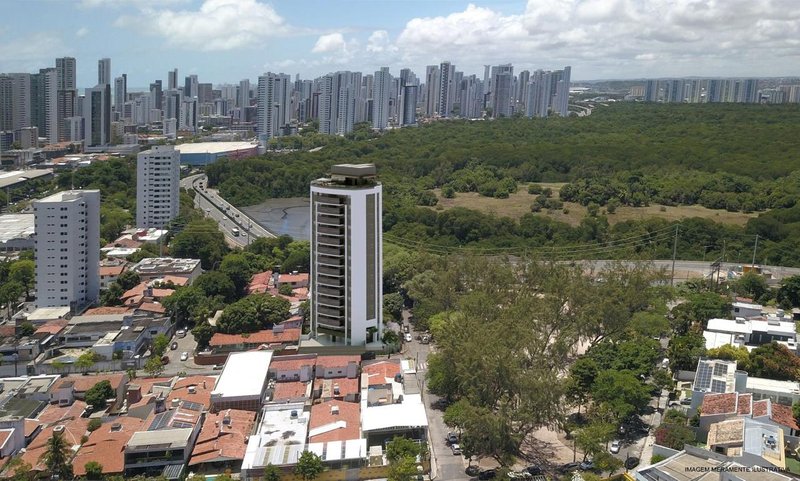 4 quartos (2 suítes). 130m². 2 vagas de garagem. Área de lazer completa Rua Antônio Pedro de Figueiredo Recife - 