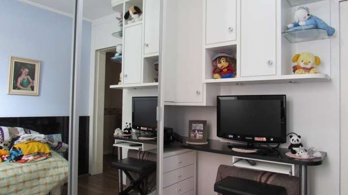 Apartamento 3 Quartos sendo 1 Su&iacute;te de 113m&sup2; privativos, 1 vaga,  decorado e Mobiliado Rua Presidente Coutinho Florianópolis - 