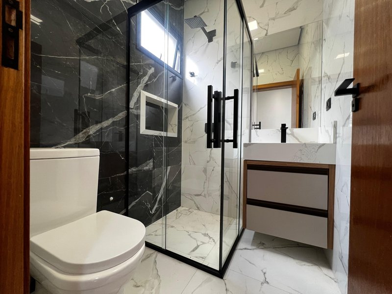 Casa Moderna com Área Gourmet e Piscina no Mosaico da Serra  Mogi das Cruzes - 