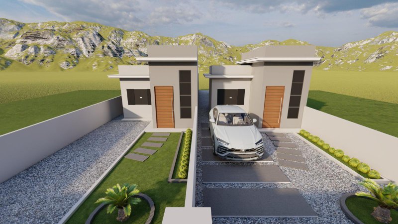 CASA COM 1 SUÍTE MAIS 2 DORMITÓRIOS NA POMERÂNIA  Guabiruba - 
