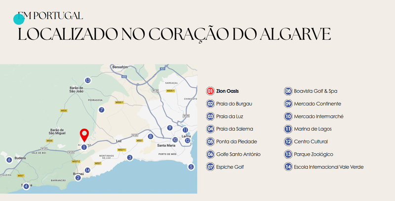 Casas de Luxo ZION Oasis à Venda – Algarve Portugal  São Paulo - 